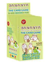 12-Pack Display Bananya: The Card Game - Elder Wisdom Expansion 