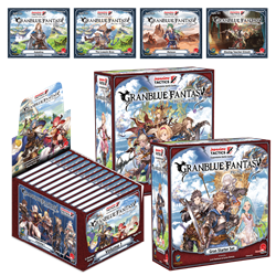 Japanime Tactics: Granblue Fantasy - Pre-order Special Bundle tactical game, Granblue Fantasy, anime game , tabletop anime 
