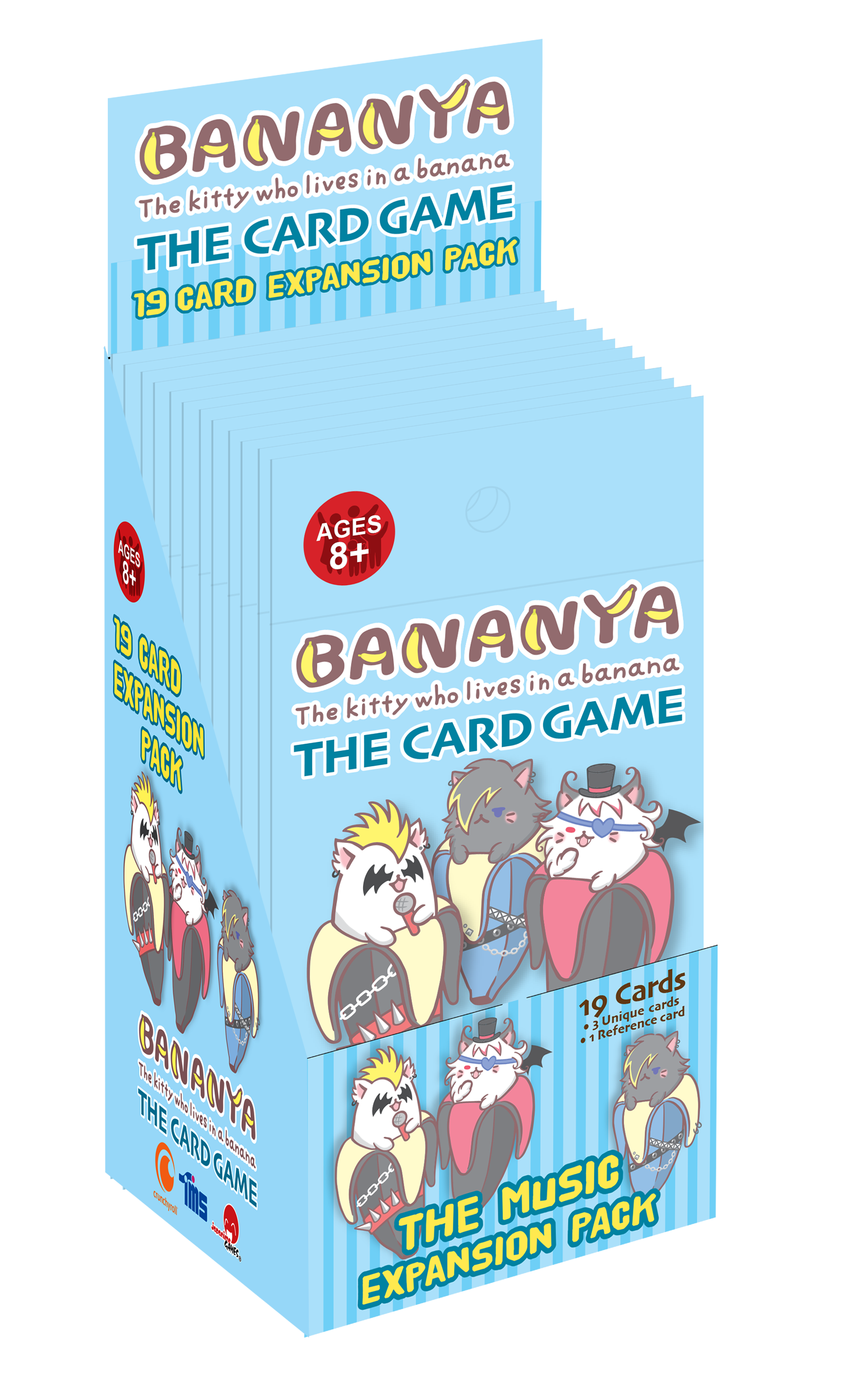 12-Pack Display Bananya: The Card Game - Music Expansion 