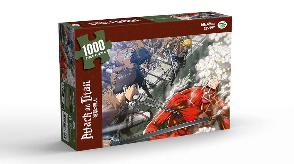 Officially Licensed Jigsaw Puzzle: Attack on Titan 