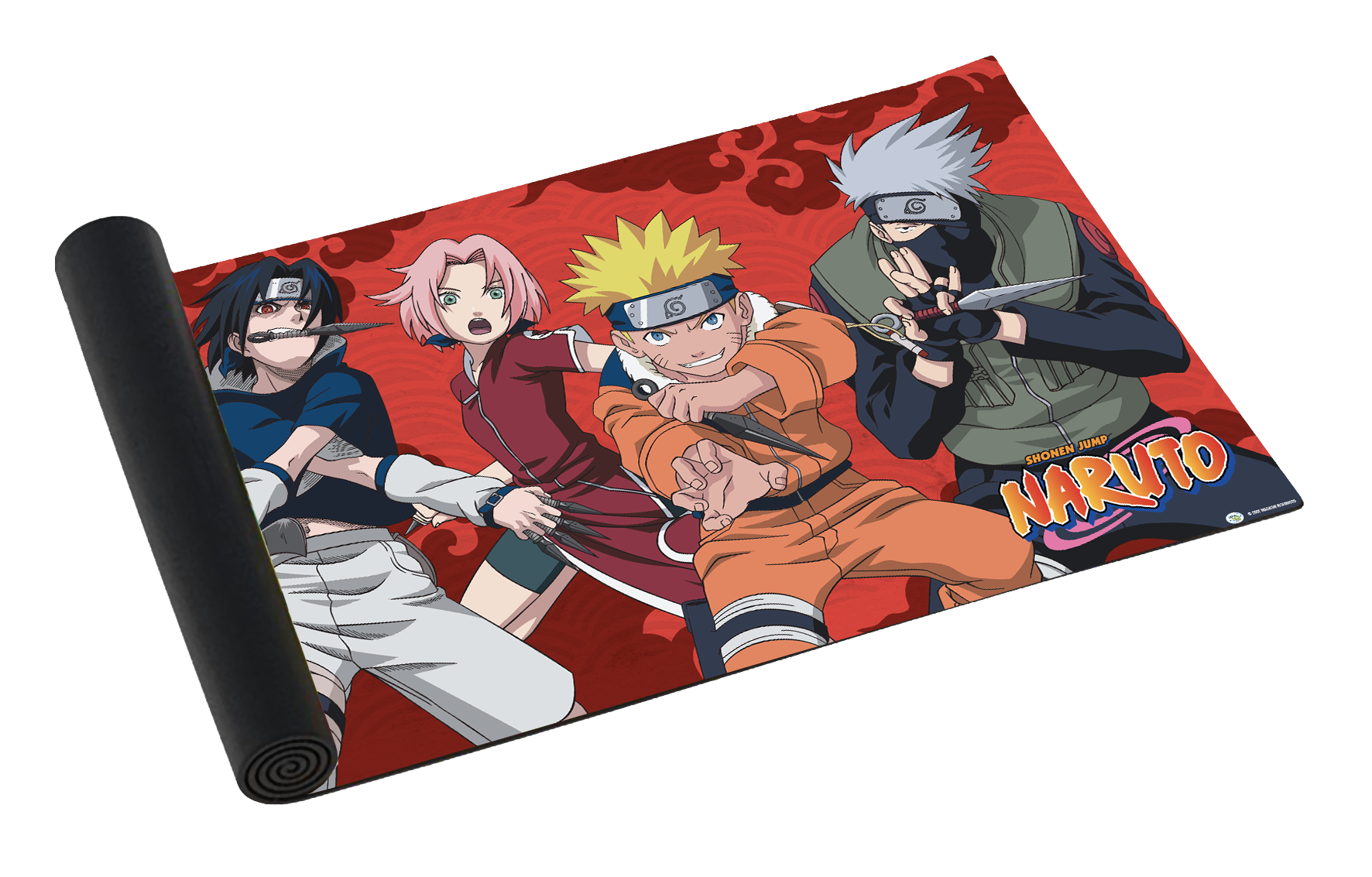 Officially Licensed Naruto Standard Playmat - Kakashi Team 