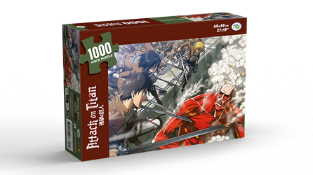 Officially Licensed Jigsaw Puzzle: Attack on Titan 