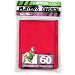 Sleeves - Players Choice Standard Red 