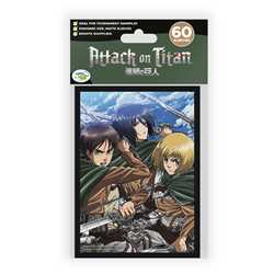 Sleeves - Officially Licensed Attack on Titan Sleeves - Battle Trio 